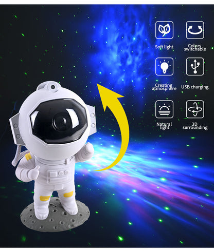 Unique Astronaut Starry Sky Nightlight