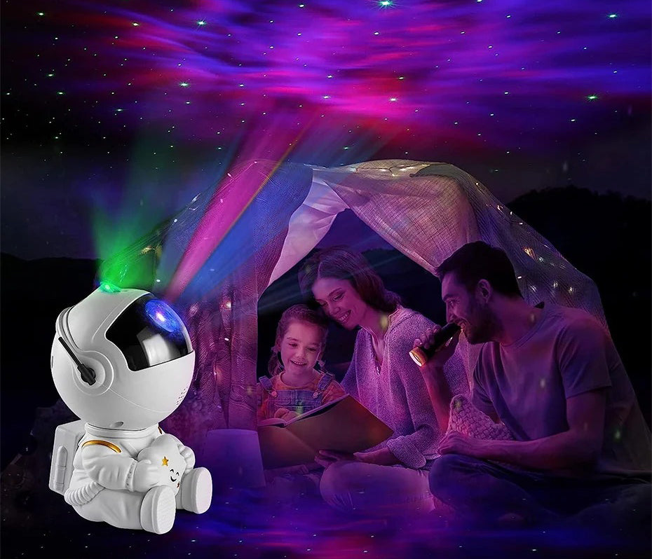 Unique Astronaut Starry Sky Nightlight